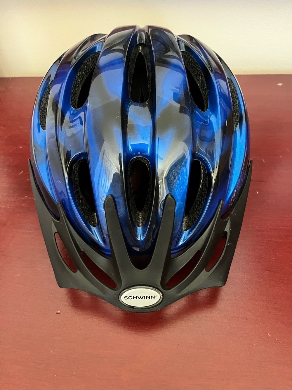 Schwinn Glossy Blue and Black Cycling Helmet